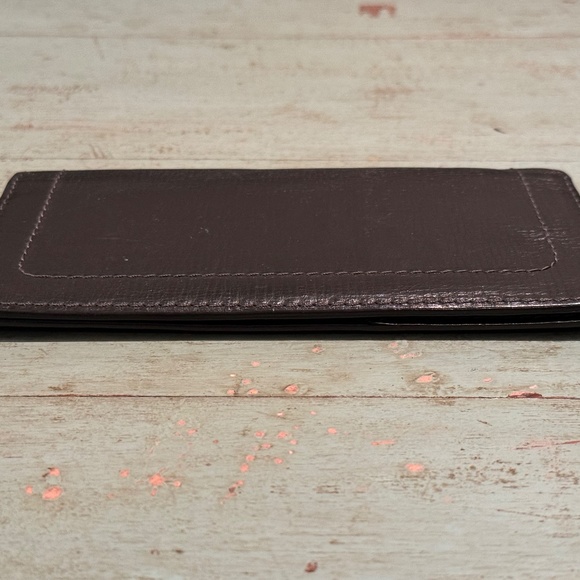 Louis Vuitton Porte Valeurs Cartes Brazza Black Pebbled Leather Wallet - Picture 11 of 11